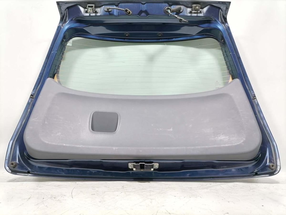 Mitsubishi Colt Z30 original Heckklappe mit Heckscheibe T43 Blau 5-T&uuml;rer Bj.2005